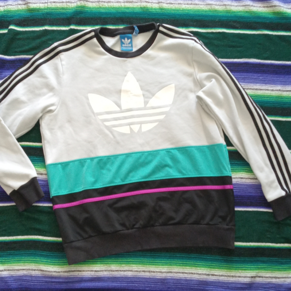 Adidas Womans Multicolor Sweater Xl